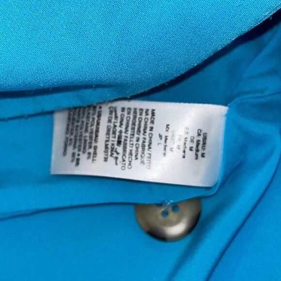 The Drop Womens Turquoise Blazer With Single Button Closure Size M - Picture 5 of 8